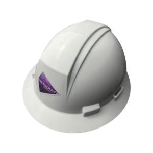 Full Brim Hard Hat Incl. Front Decal (12-Pack)